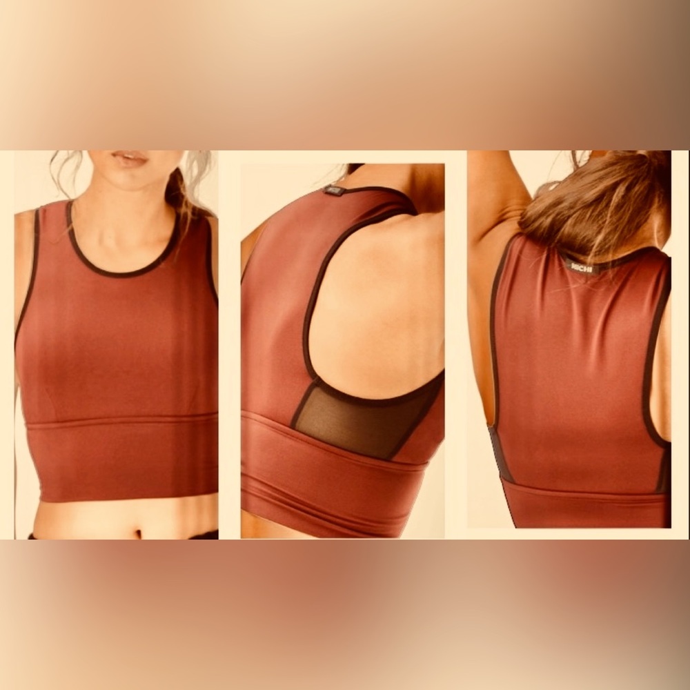 Michi Ignite Performance Crop Tank Top /S